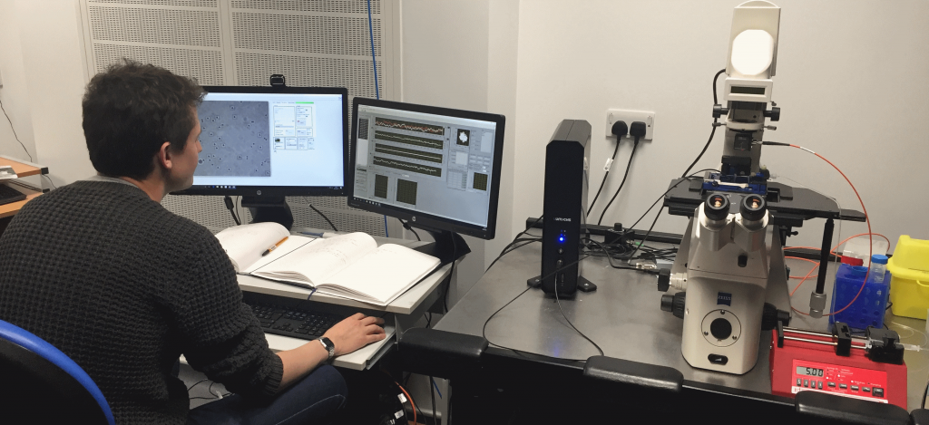 Imperial College London AFS installation atomic force spectroscopy